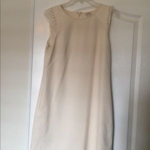 Off White J. Crew Shift Dress